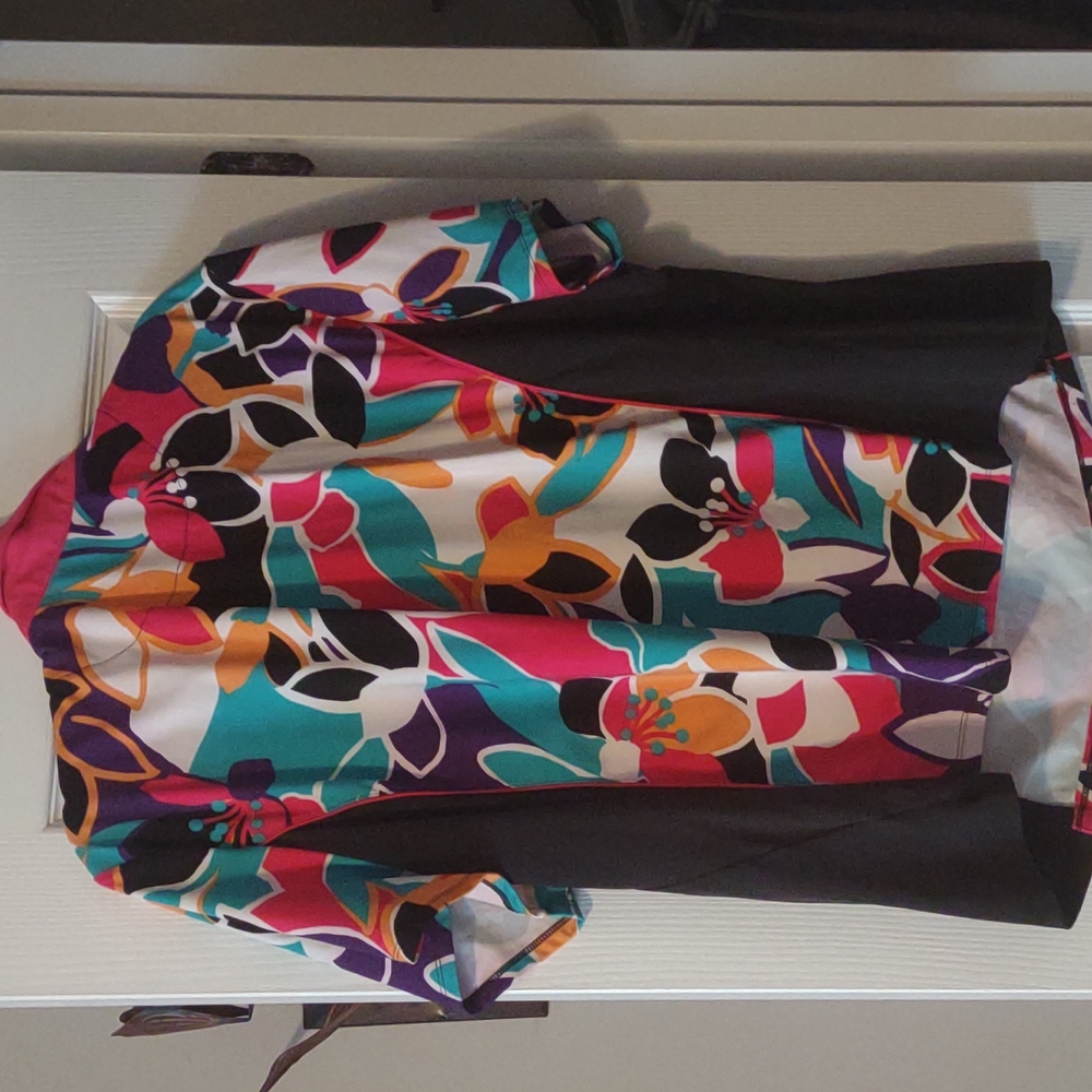 Colorful Ruby Rd. Pullover Tunic 3X - Picture 5 of 8